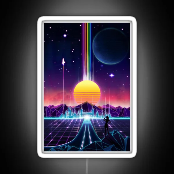 Neon Sunrise RGB Neon Sign