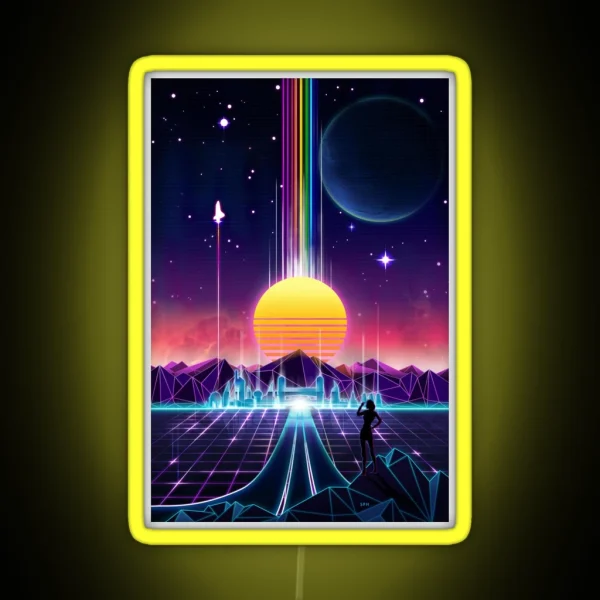 Neon Sunrise RGB Neon Sign
