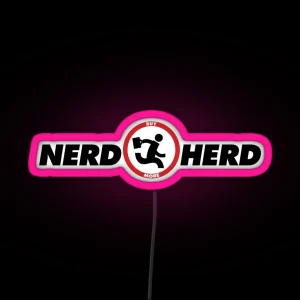 Nerd Herd From Chuck RGB Neon Sign