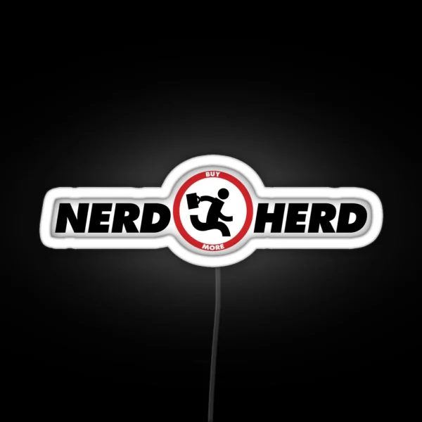 Nerd Herd From Chuck RGB Neon Sign
