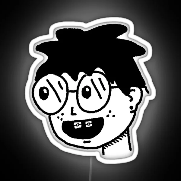 Nerdy Guy RGB Neon Sign
