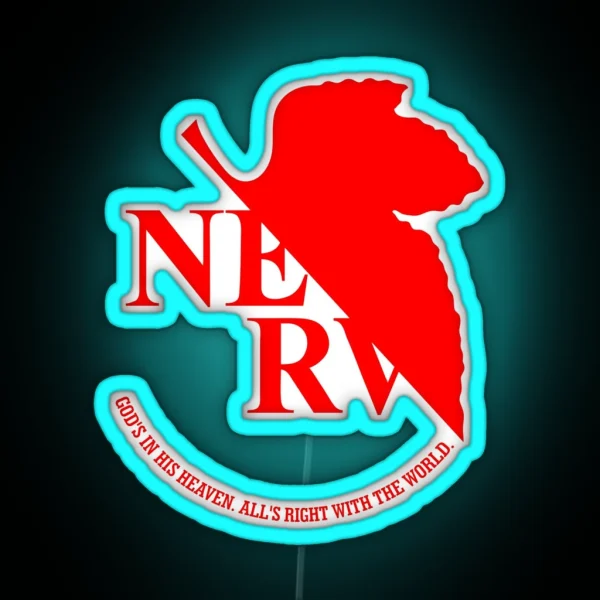NERV EVA RGB Neon Sign