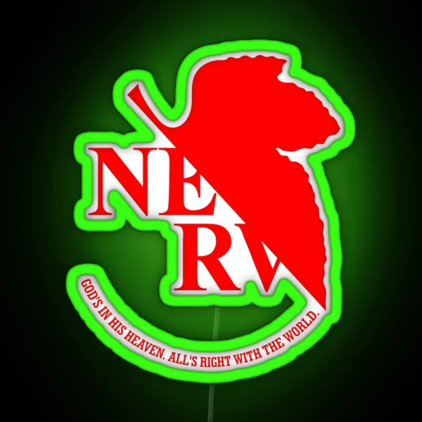 NERV EVA RGB Neon Sign