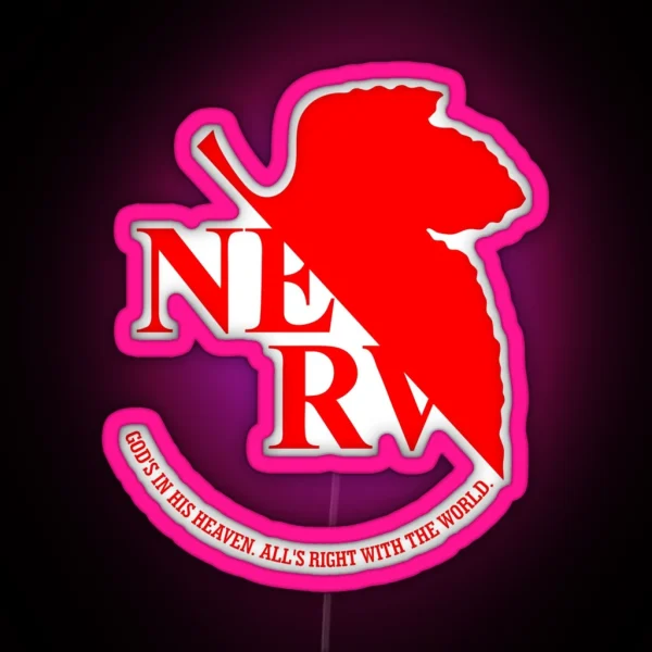 NERV EVA RGB Neon Sign