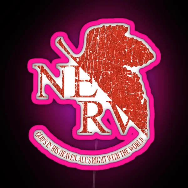 NERV Evangelion RGB Neon Sign