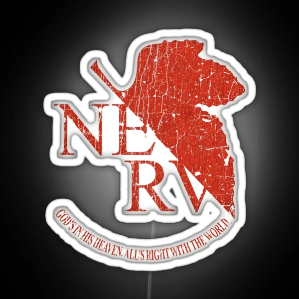 NERV Evangelion RGB Neon Sign