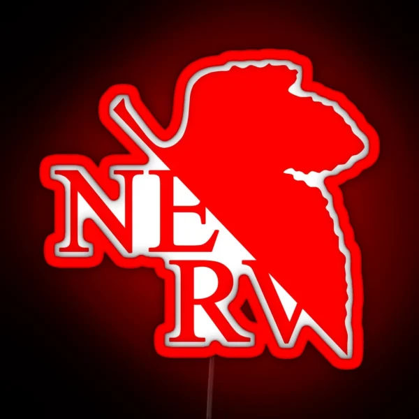 Nerv Logo RGB Neon Sign