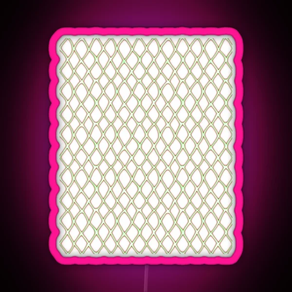 Netting Pattern RGB Neon Sign