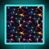 neural netting rgb neon sign blue