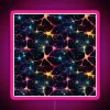 rgb neon glow ai neural network sign