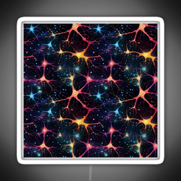 Neural Netting RGB Neon Sign