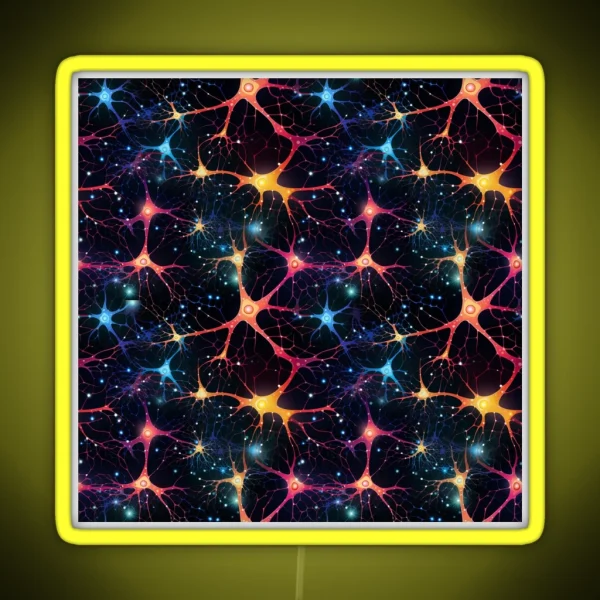 Neural Netting RGB Neon Sign
