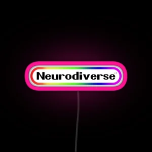 Neurodiverse RGB Neon Sign