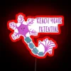 neuron motivation neon sign rgb red neuroscientific design inspiration.