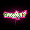 NEVER GROW UP RGB Neon Sign - Image 6