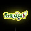NEVER GROW UP RGB Neon Sign - Image 5