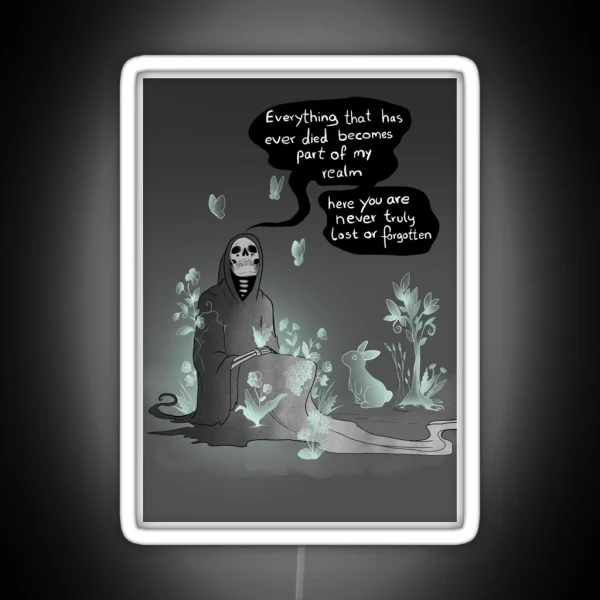 Never Lost Text Version RGB Neon Sign