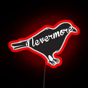 Nevermore RGB Neon Sign