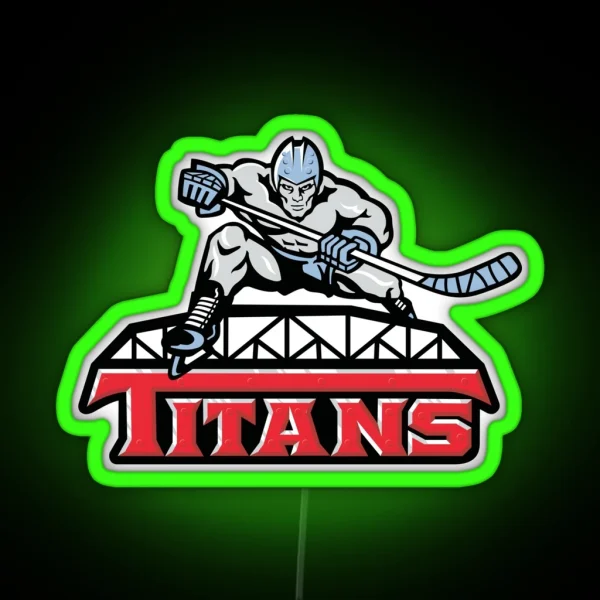 New Jersey Titans RGB Neon Sign