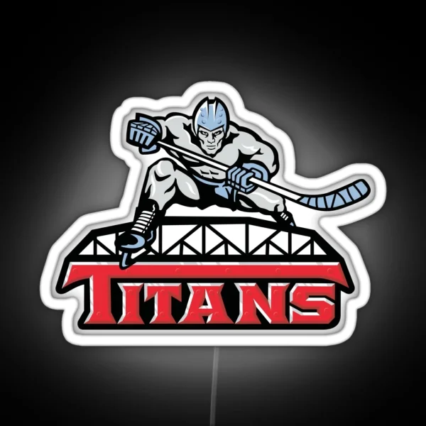 New Jersey Titans RGB Neon Sign
