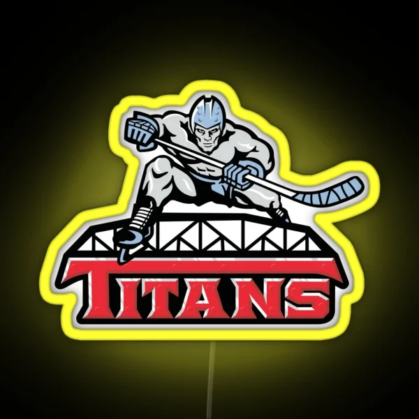 New Jersey Titans RGB Neon Sign