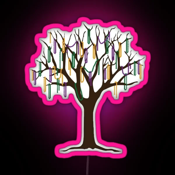 New Orleans Tree RGB Neon Sign
