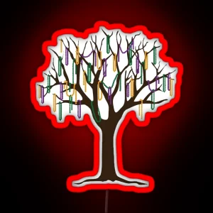 New Orleans Tree RGB Neon Sign