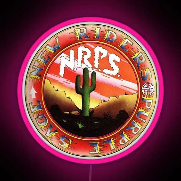 New Riders Of The Purple Sage Classic RGB Neon Sign