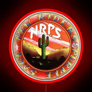 New Riders Of The Purple Sage Classic RGB Neon Sign