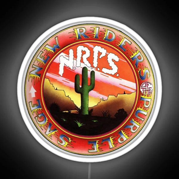 New Riders Of The Purple Sage Classic RGB Neon Sign