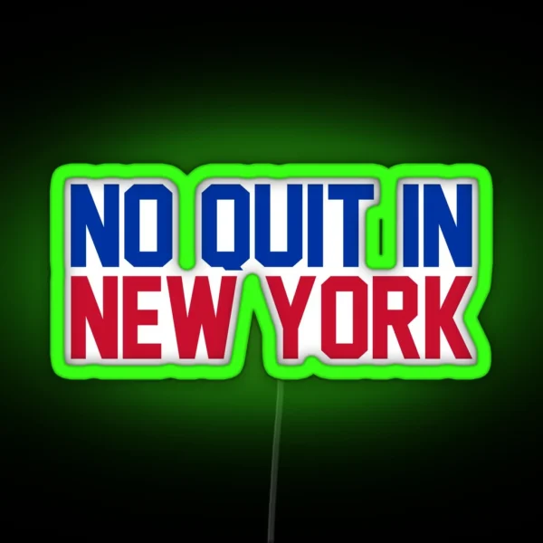 New York Rangers RGB Neon Sign