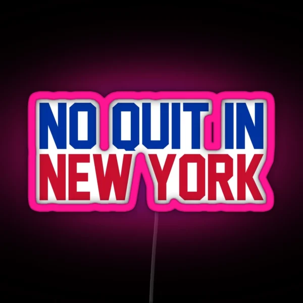 New York Rangers RGB Neon Sign
