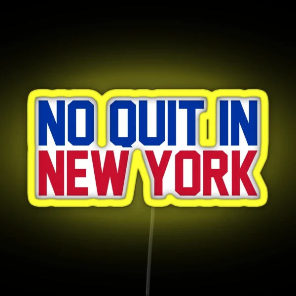 New York Rangers RGB Neon Sign