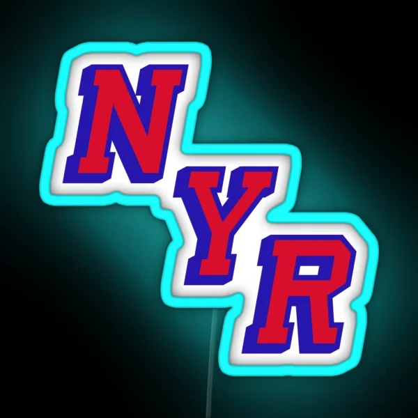 New York Rangers RGB Neon Sign