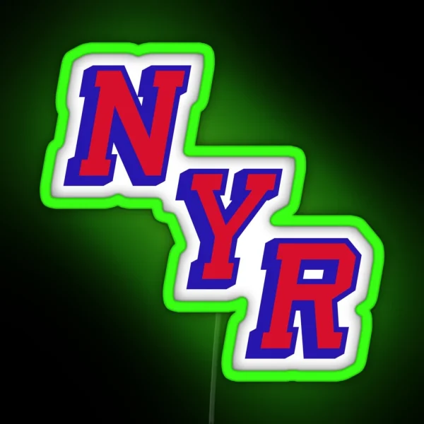 New York Rangers RGB Neon Sign