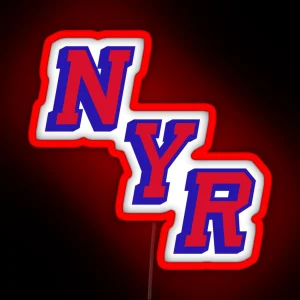 New York Rangers RGB Neon Sign