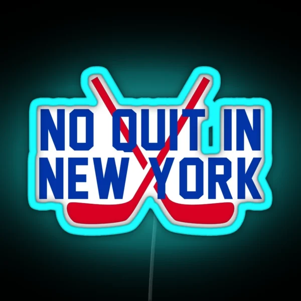 New York Rangers RGB Neon Sign