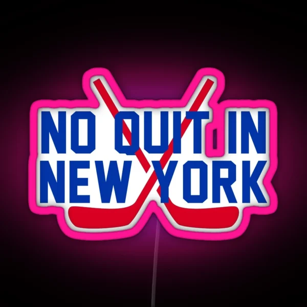 New York Rangers RGB Neon Sign