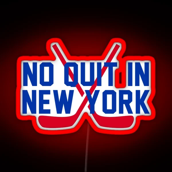 New York Rangers RGB Neon Sign