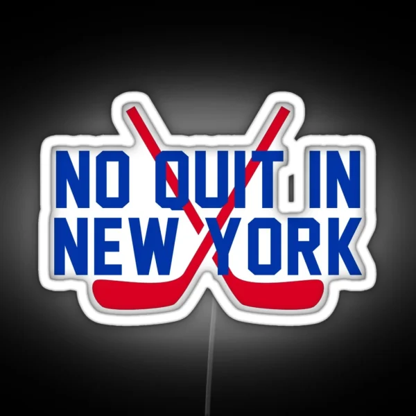New York Rangers RGB Neon Sign