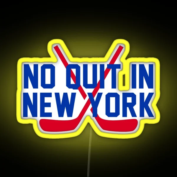New York Rangers RGB Neon Sign