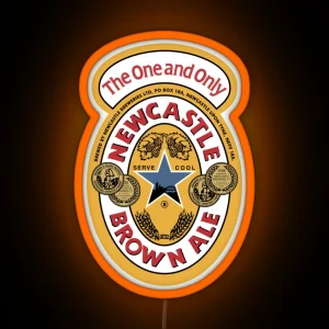 Newcastle Brown Ale Is A Must Have RGB Neon Sign