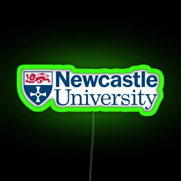 Newcastle College Logo RGB Neon Sign