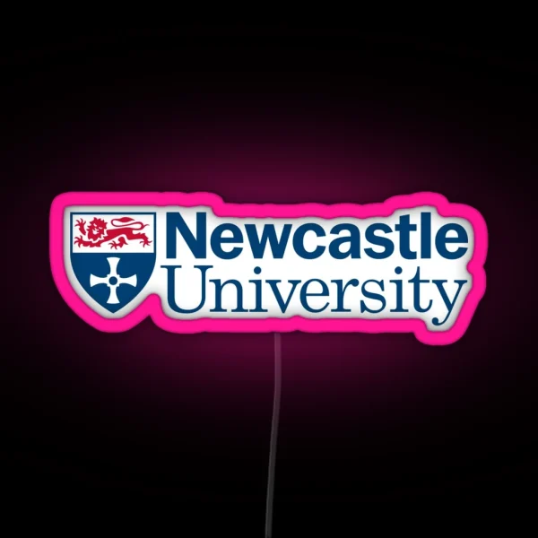 Newcastle College Logo RGB Neon Sign