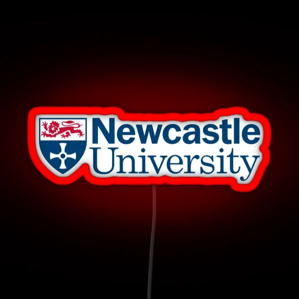 Newcastle College Logo RGB Neon Sign