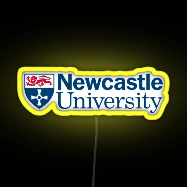 Newcastle College Logo RGB Neon Sign
