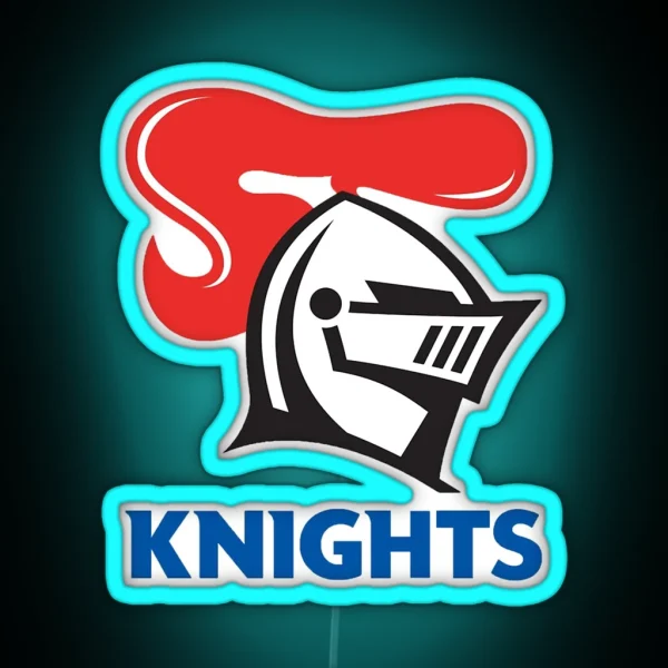 Newcastle Knights NRL RGB Neon Sign