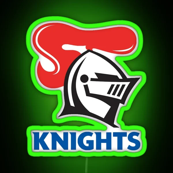 Newcastle Knights NRL RGB Neon Sign