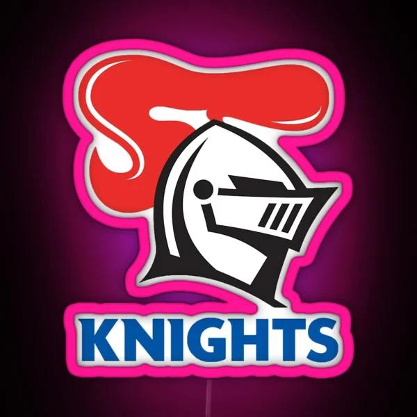 Newcastle Knights NRL RGB Neon Sign