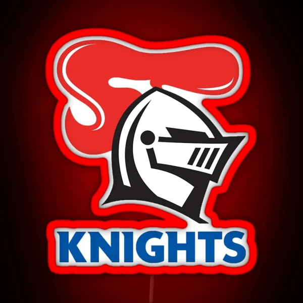 Newcastle Knights NRL RGB Neon Sign